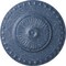 Ekena Millwork Lyon Ceiling Medallion (Fits Canopies up to 3 5/8"), 23 1/2"OD x 3 1/4"P, Americana Crackle CM23LYAMC - alternate 1